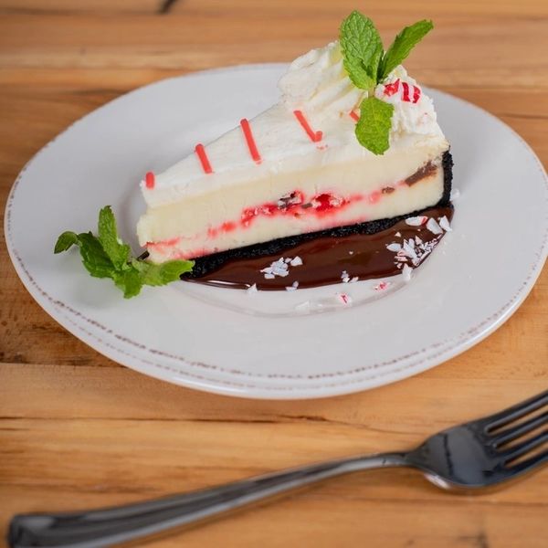 Order Chocolate Peppermint Cheesecake food online from The Spice Of Life Catering store, Carrollton on bringmethat.com