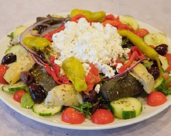 Order Greek Salad food online from Best Edibles store, Trumbull on bringmethat.com