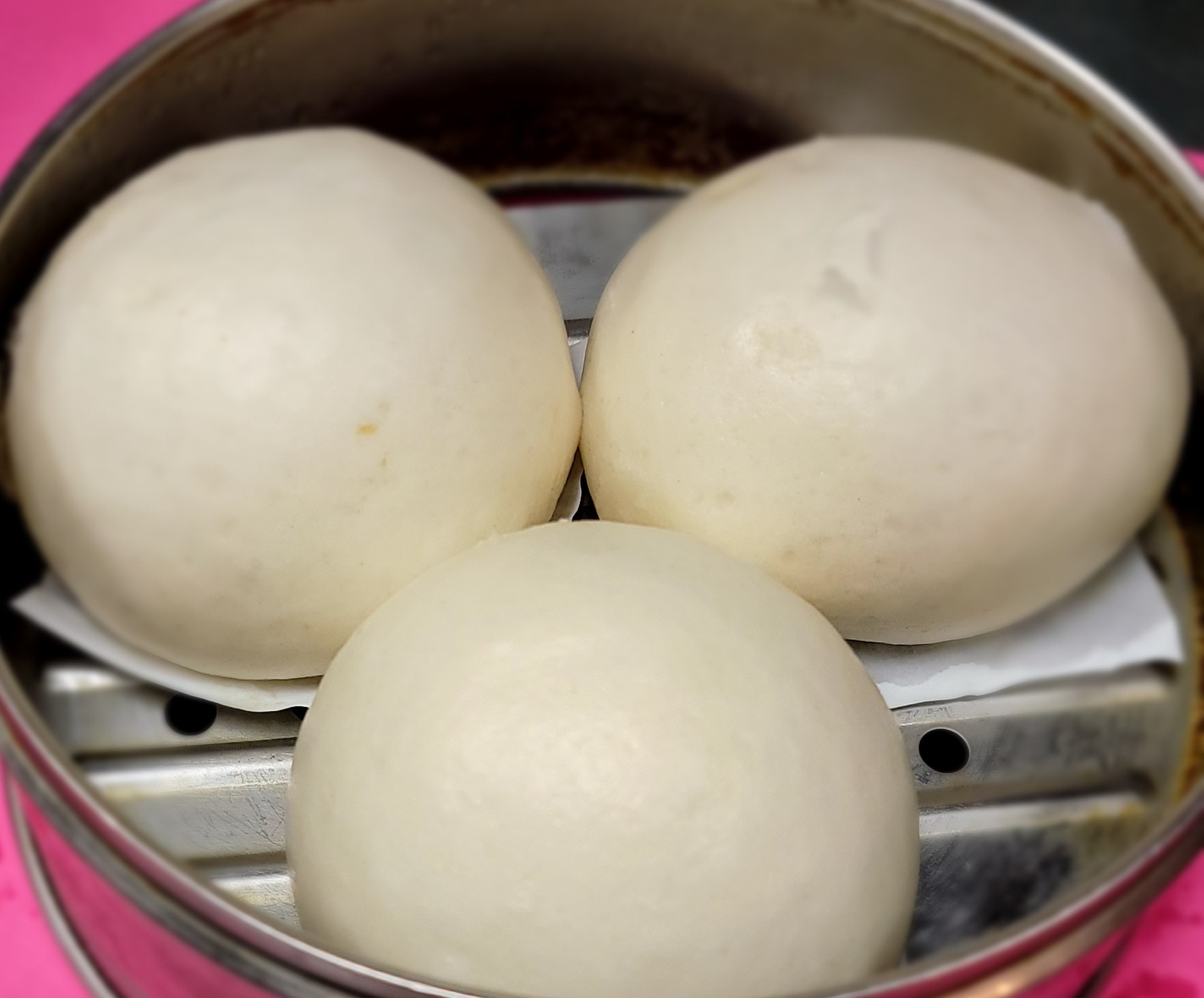 Order Steamed Custard Bun food online from Wong Gee store, Silver Spring on bringmethat.com