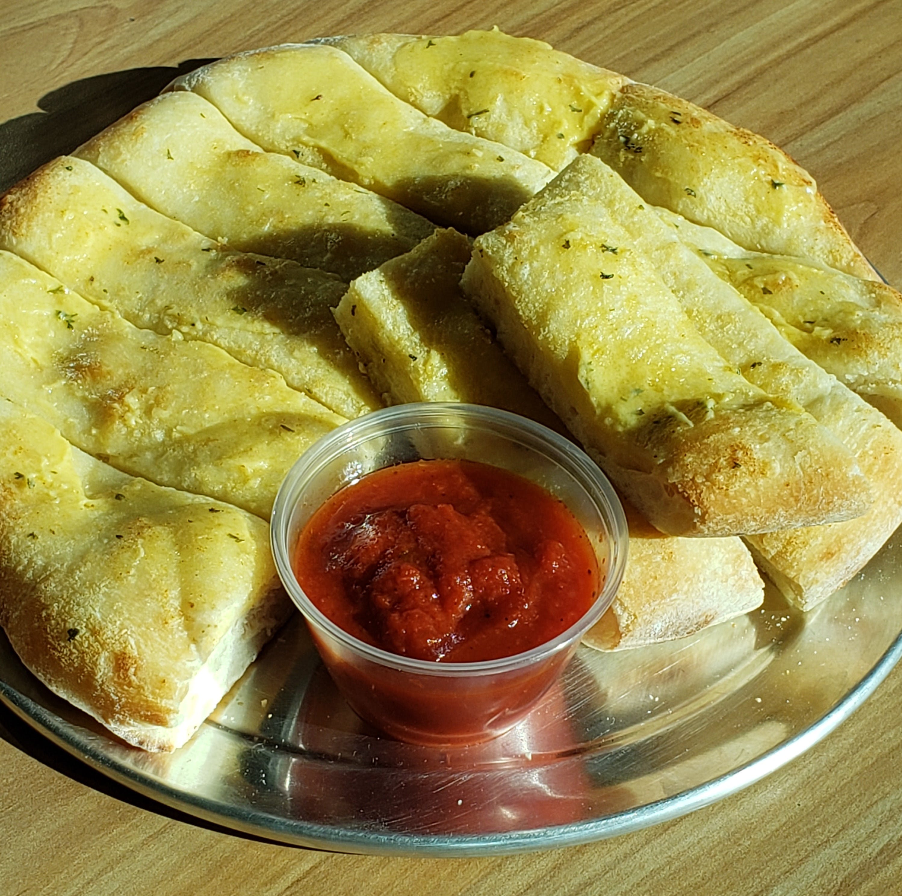 Order Garlic Breadstix - Side food online from Grecos New York Pizzeria store, Thousand Oaks on bringmethat.com