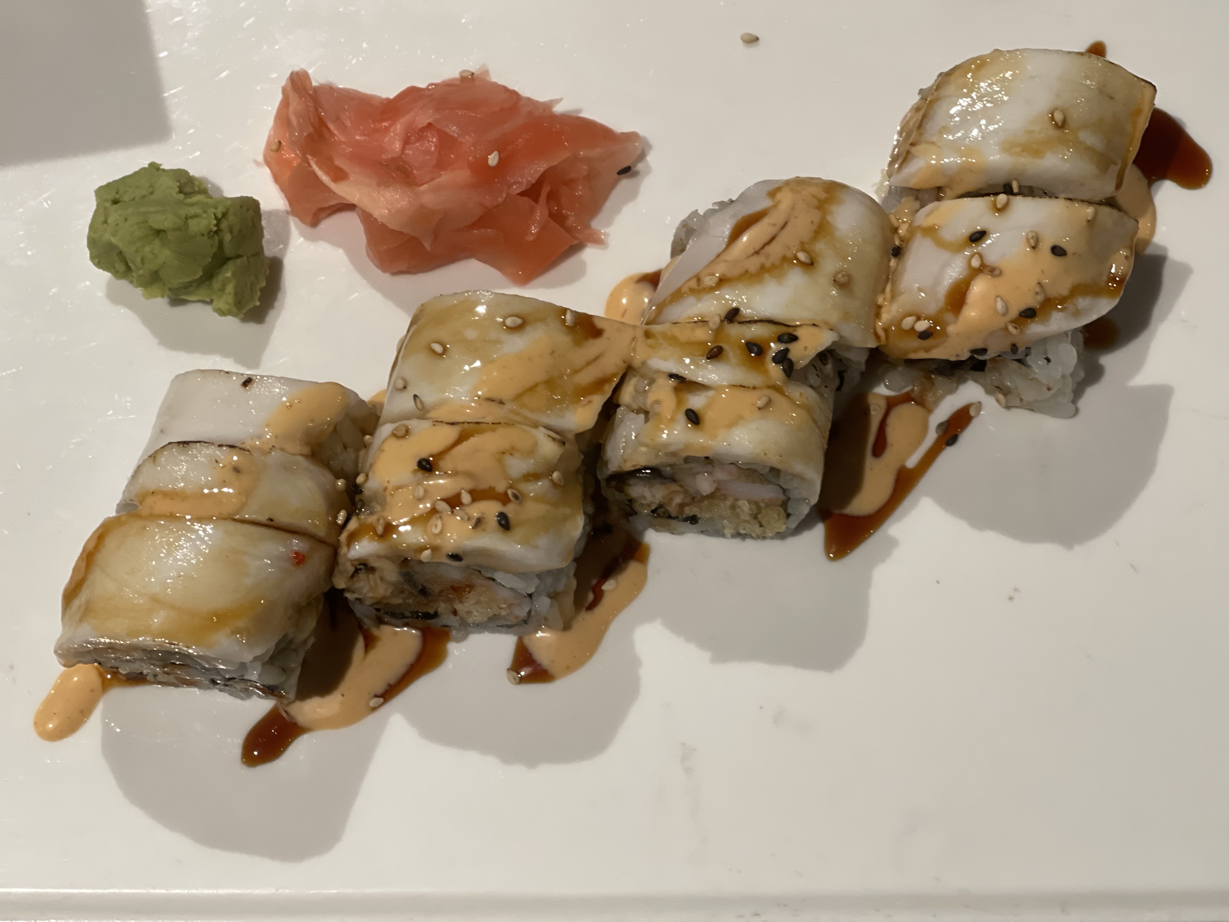 Order Miami Roll food online from Chikurin Sushi store, Brooklyn on bringmethat.com