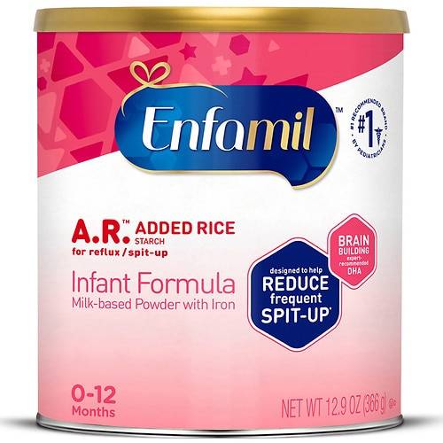 Order Enfamil A.R. Infant Formula Powder - 12.9 oz food online from Walgreens store, CLEARWATER BEACH on bringmethat.com