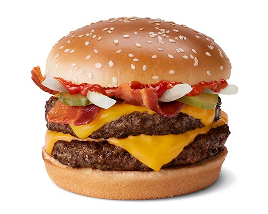 Order Double Bacon Quarter Pounder with Cheese food online from McDonald's store, Highland Falls on bringmethat.com