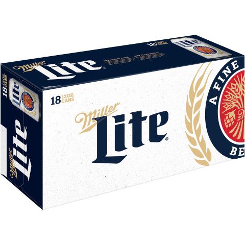 Order Miller Lite 18 Pack 12oz Can food online from 7-Eleven store, New York on bringmethat.com