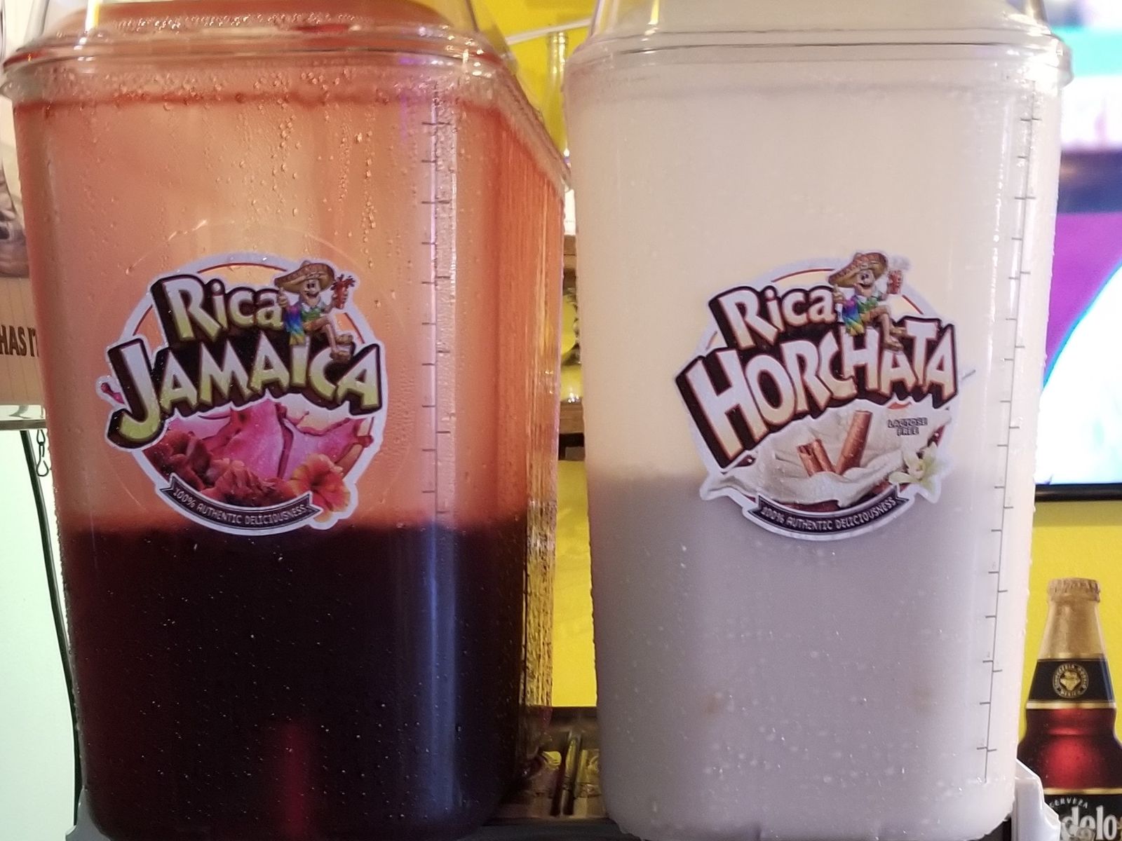 Order Horchata or Jamaica-regular 22 oz food online from Great Mex store, Costa Mesa on bringmethat.com