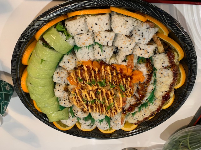 Order Party Tray A. food online from Simply Sushi & Co. store, Northbrook on bringmethat.com