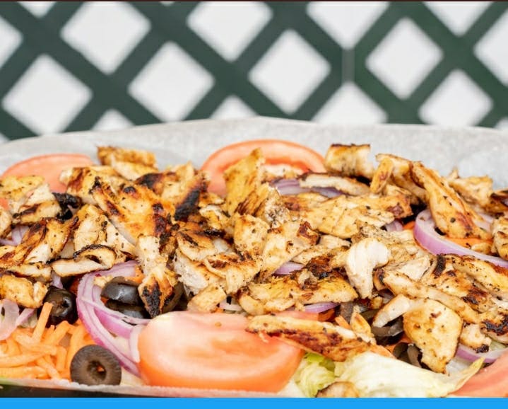 Order Chicken Salad - Small food online from Emilio's Pizza store, Burbank on bringmethat.com