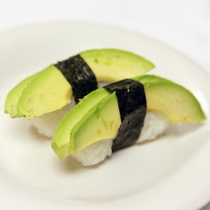 Order 2 Piece Avocado Sushi food online from Sushi Koo store, Los Angeles on bringmethat.com