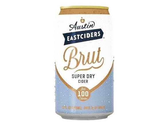 Order Austin Eastciders Brut Super Dry Cider - 6x 12oz Cans food online from Goody Goody Liquor store, Houston on bringmethat.com