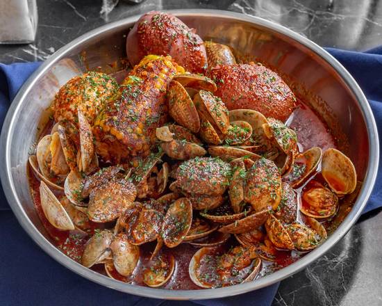 Order Clams (1LB) food online from New Lucky Crab House store, Oakwood on bringmethat.com