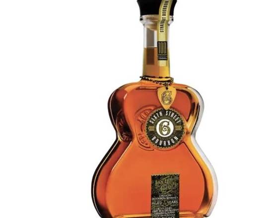 Order SIXTH STREET 4 Years , 750mL bourbon whiskey (45.0% ABV) food online from Cold Spring Liquor store, Liberty Hill on bringmethat.com