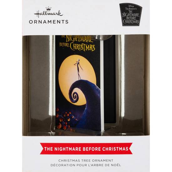 Order Hallmark Disney Tim Burton's The Nightmare Before Christmas Retro Video Cassette Case Christmas Ornament food online from CVS store, EUREKA on bringmethat.com