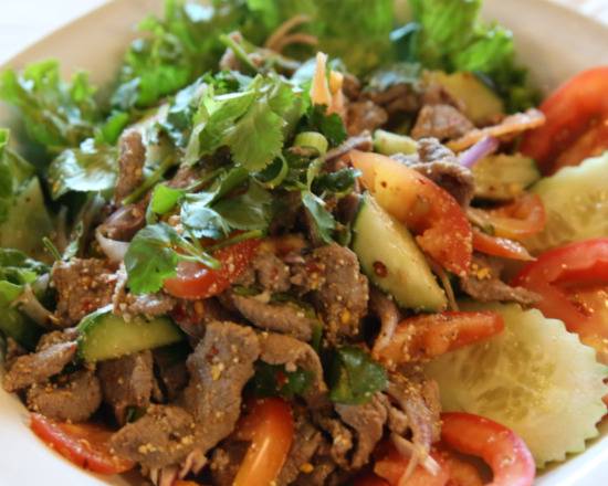 Order Spicy Beef Salad food online from Panang South Okc store, Oklahoma City on bringmethat.com