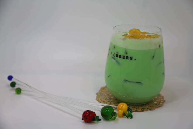 Order A05. Honeydew Milk Tea / 綠香瓜奶茶 food online from Uncle Chen's Chinese Restaurant store, State College on bringmethat.com