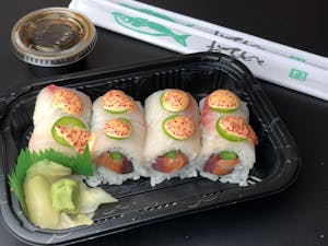 Order Colorful Roll food online from Asuka Sushi Japanese Cuisine store, Mt Laurel Township on bringmethat.com