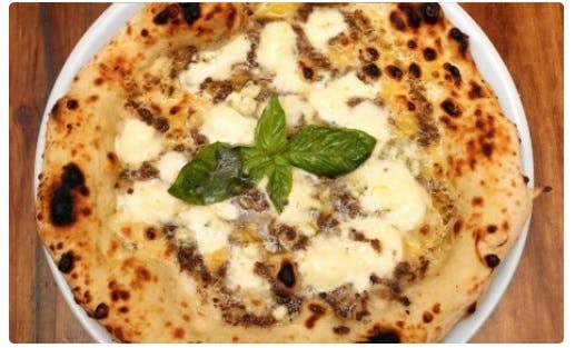 Order Tartufo Pizza - Personal 12'' (6 Slices) food online from Dellarocco's of Brooklyn store, Brooklyn Heights on bringmethat.com