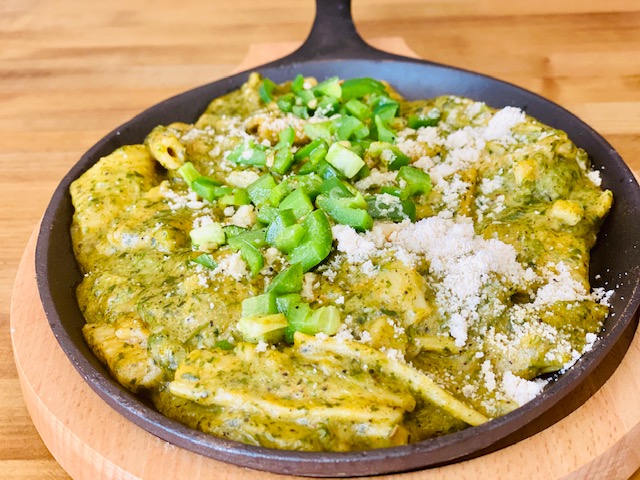 Order Sizzling Pesto Mac and Cheese food online from Souley Vegan store, Oakland on bringmethat.com