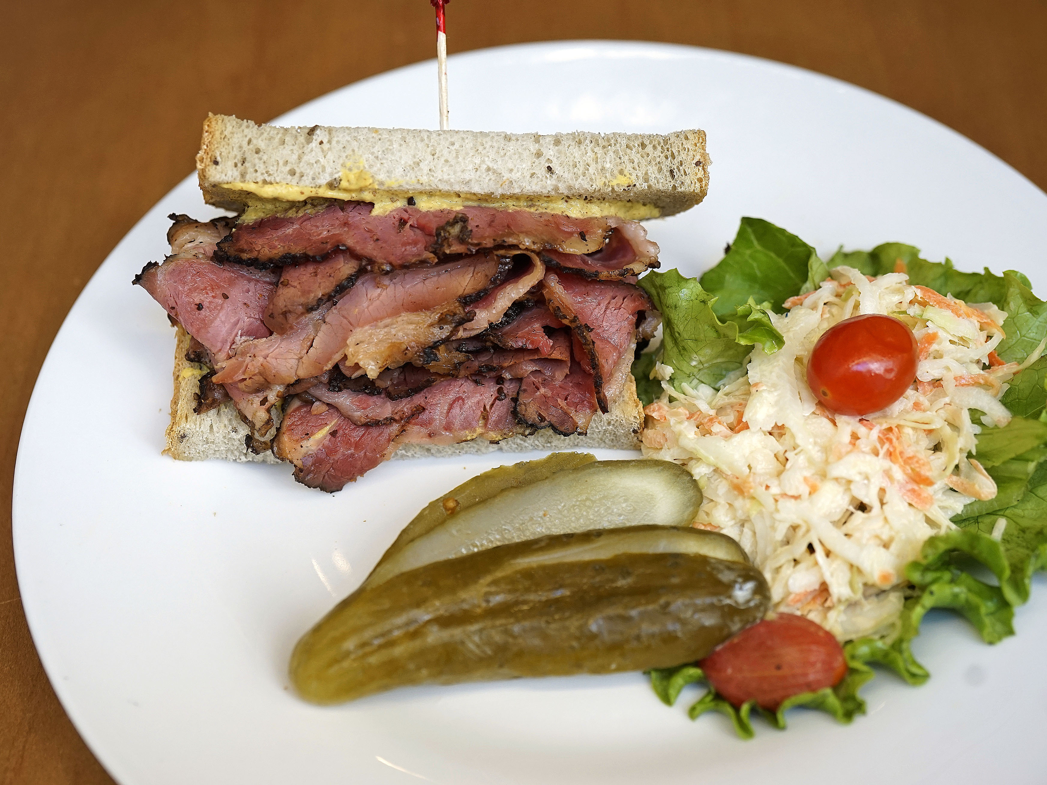 Order Hot Pastrami Sandwich food online from 810 Deli & Cafe store, New York on bringmethat.com