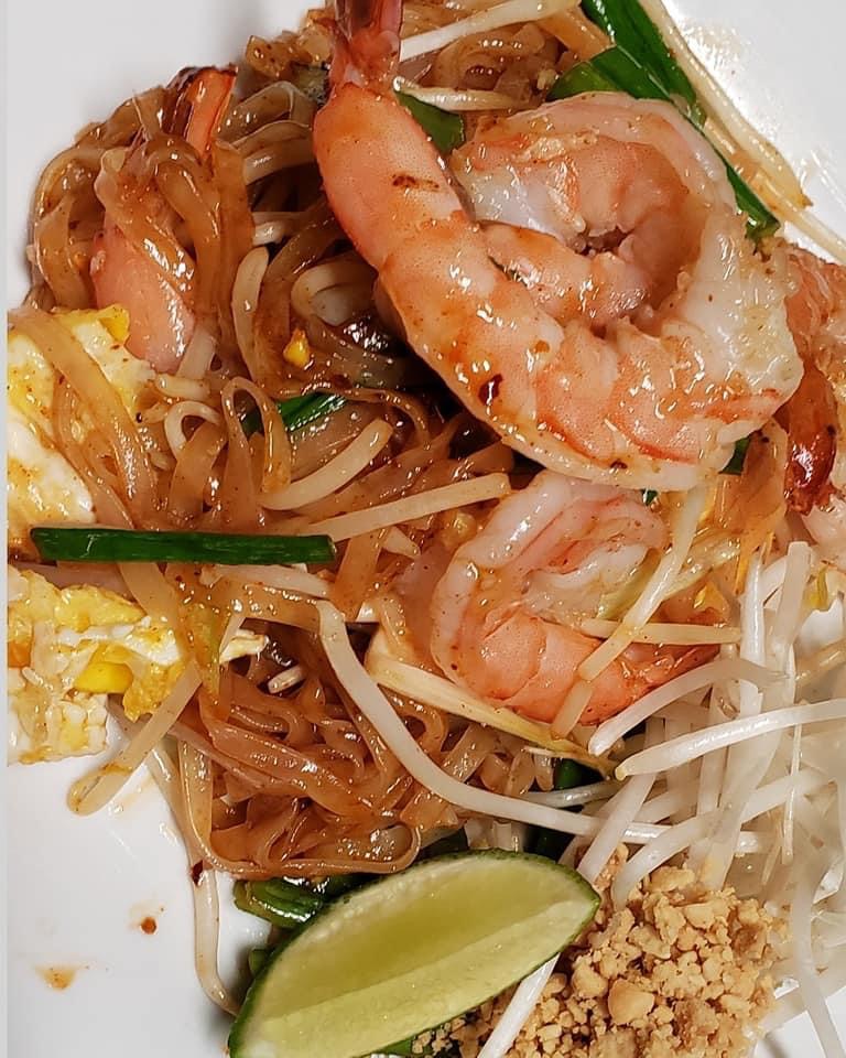 Order 53. Pad Thai food online from Chada Thai Cuisine store, Sacramento on bringmethat.com