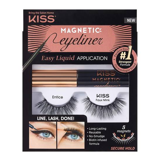 Order KISS Magnetic Eyeliner/Eyelash Kit 03, Entice food online from CVS store, SPRING VALLEY on bringmethat.com