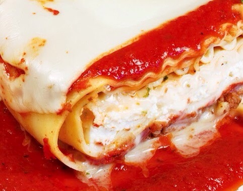 Order Baked Lasagna food online from Ameci Pizza store, Fillmore on bringmethat.com