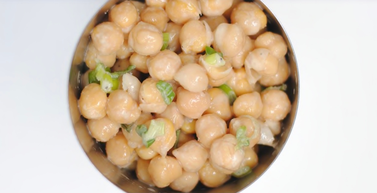 Order Chickpea Salad (16oz) food online from Greens And Grains store, Galloway on bringmethat.com
