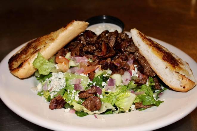 Order Steak & Blue Cheese Salad food online from Throwback Sports Bar store, St Charles on bringmethat.com