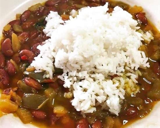 Order Red Beans & Rice food online from Catfish Hox store, Marietta on bringmethat.com