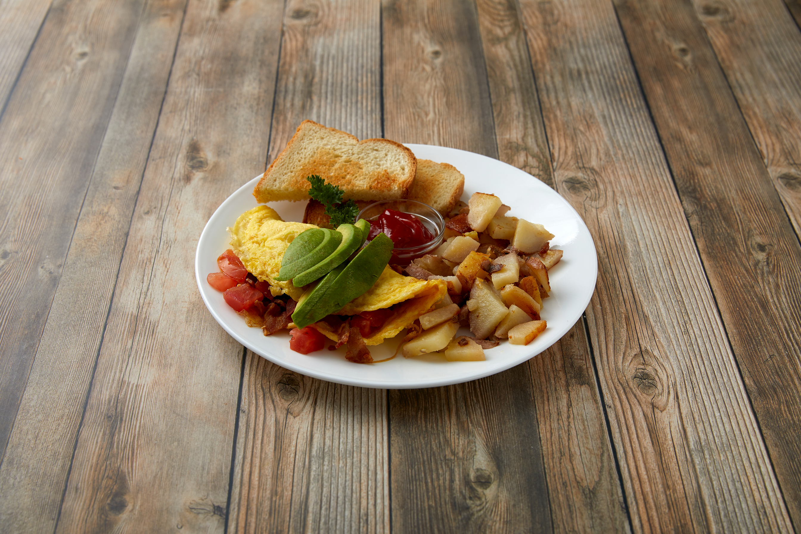 Order BTA Omelette food online from Al's Cafe In The Village store, Carlsbad on bringmethat.com
