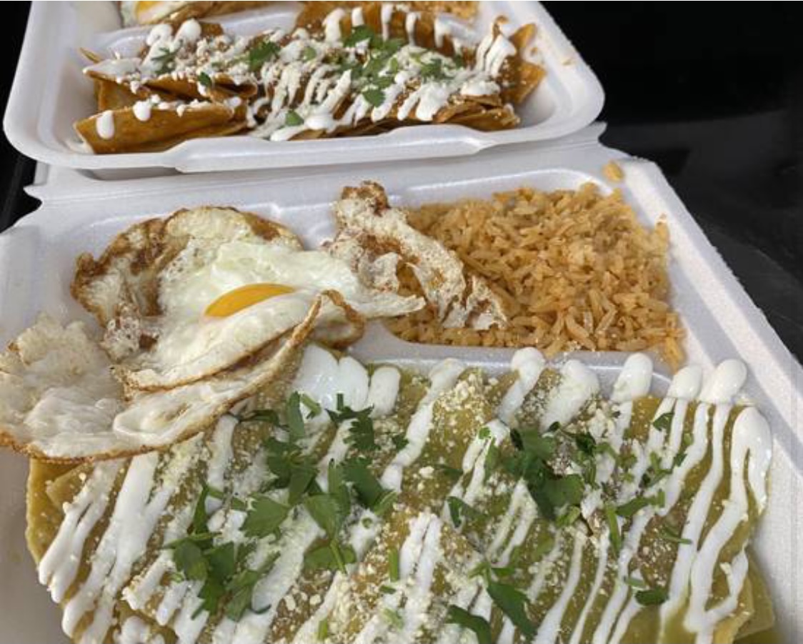 Order Chilaquiles food online from Willy Takeria store, Woodstock on bringmethat.com
