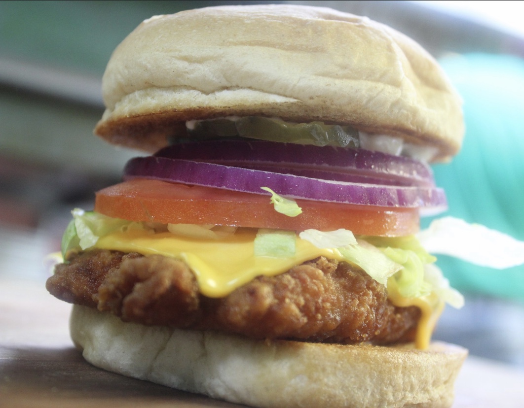 Order Crispy Chicken Sandwich food online from Texas Flaming Grill store, Abilene on bringmethat.com