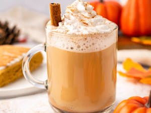 Order Pumpkin Spice Latte Hot/Iced - 16oz food online from Daylight Donuts Op store, Overland Park on bringmethat.com