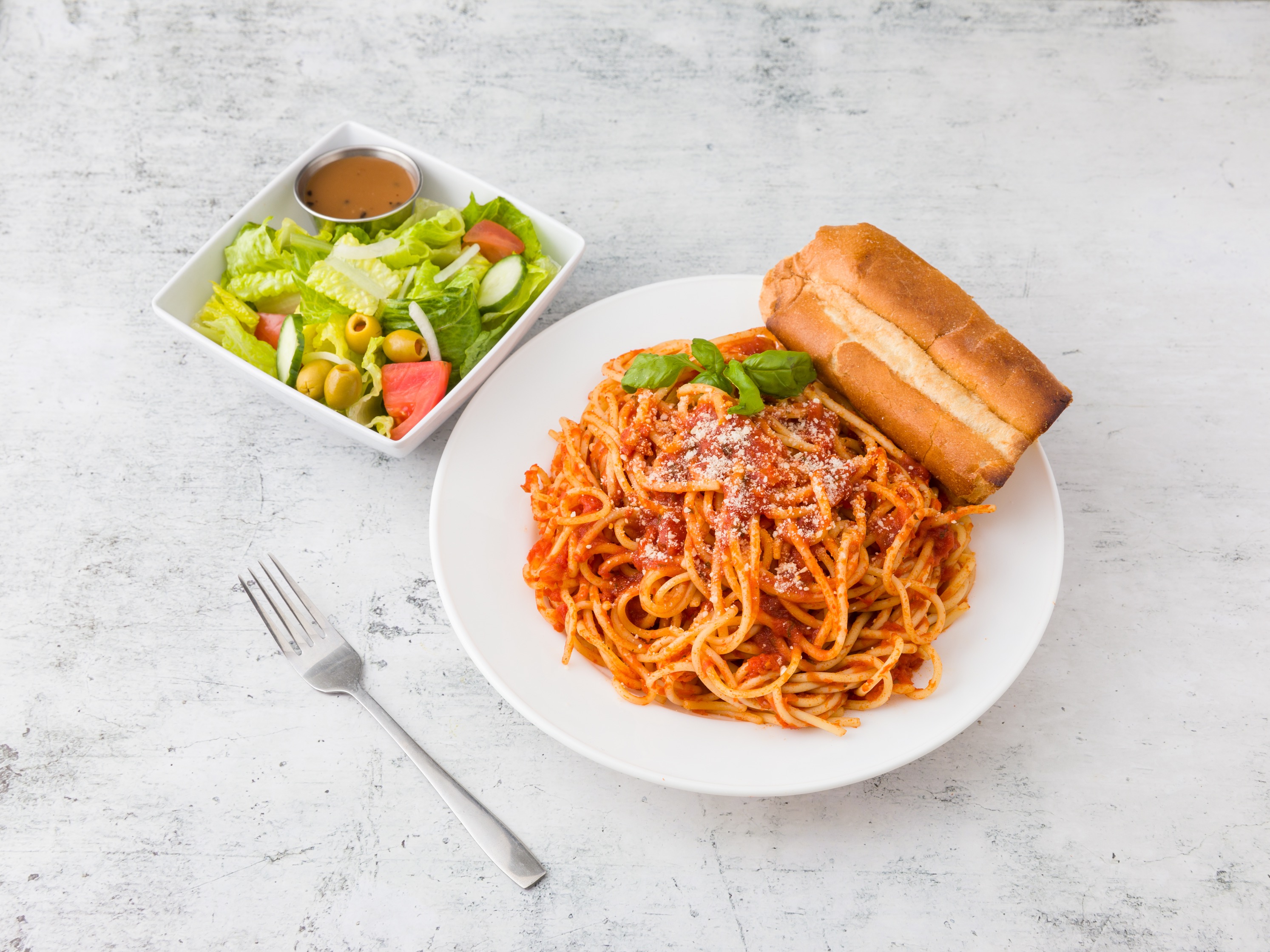 Order Pasta with Tomato Sauce Dish food online from Pepperoni store, Oaklyn on bringmethat.com