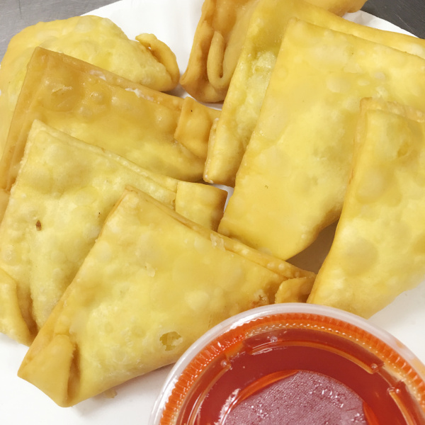 Order 15. Crab Rangoon(8pcs) food online from Tasty Carryout store, Hyattsville on bringmethat.com