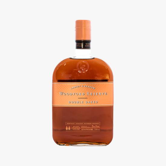 Order Woodford Reserve Double Oaked Bourbon food online from Hillside Liquor store, Rancho Palos Verdes on bringmethat.com
