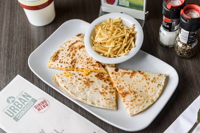 Order Kids Quesadilla food online from Urban Cookhouse on 5th Ave. N. store, Birmingham on bringmethat.com