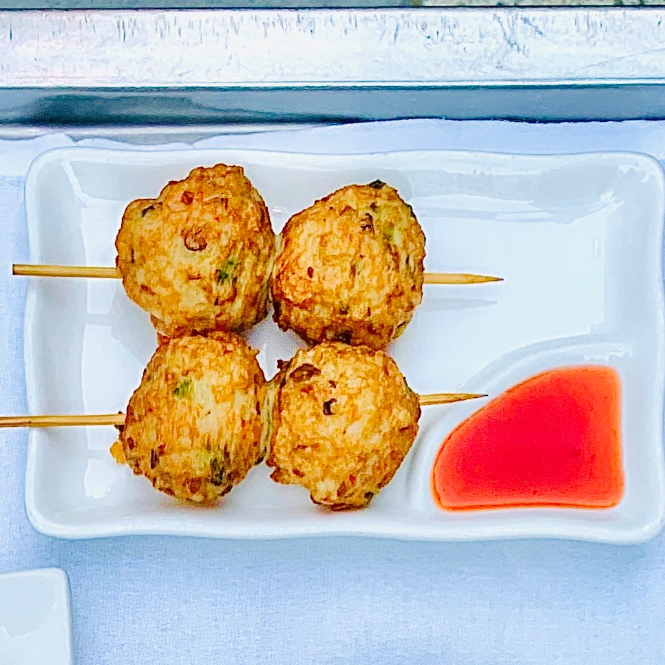 Order Scallop Balls on Skewer food online from Yank Sing store, San Francisco on bringmethat.com