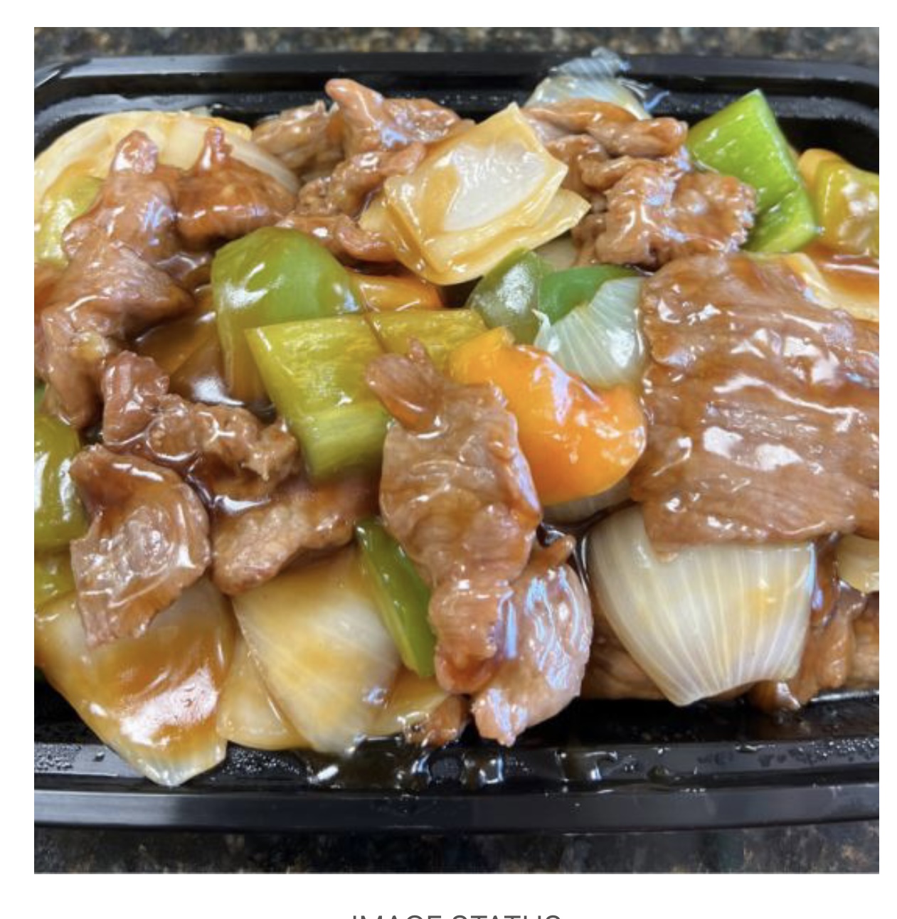Order Pepper Steak with Onion 青椒牛 food online from China Star store, Blue Bell on bringmethat.com