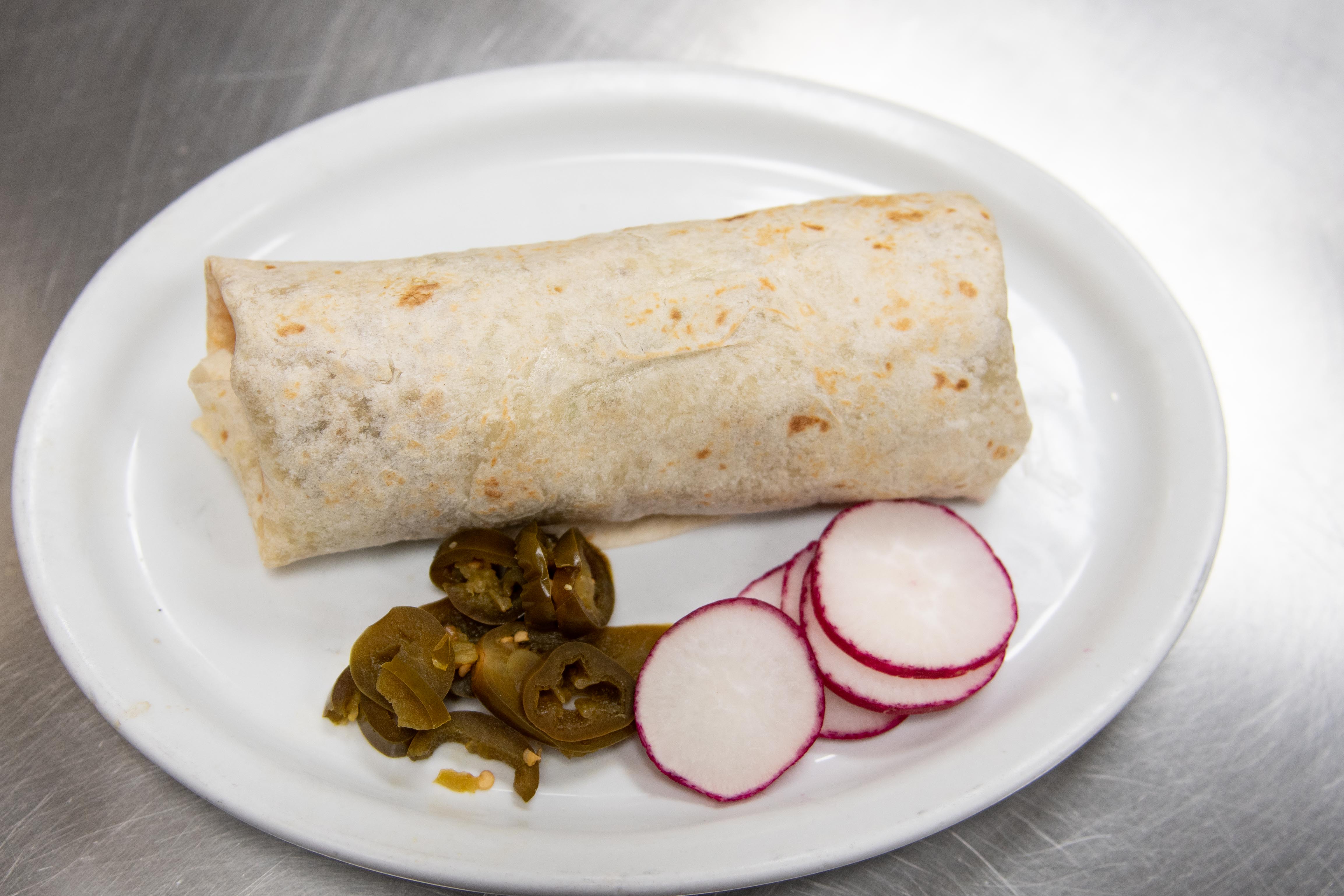 Order Super Burrito Lunch food online from La Doña Mexican Cuisine store, Santa Rosa on bringmethat.com