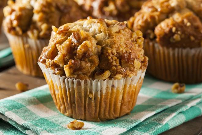 Order Banana Nut  Muffin food online from Natures Juice Bar & Cafe store, Raleigh on bringmethat.com