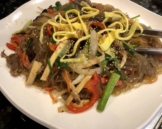 Order Jap Chae Noodle (잡채) food online from Buga Korean Bbq store, San Diego on bringmethat.com