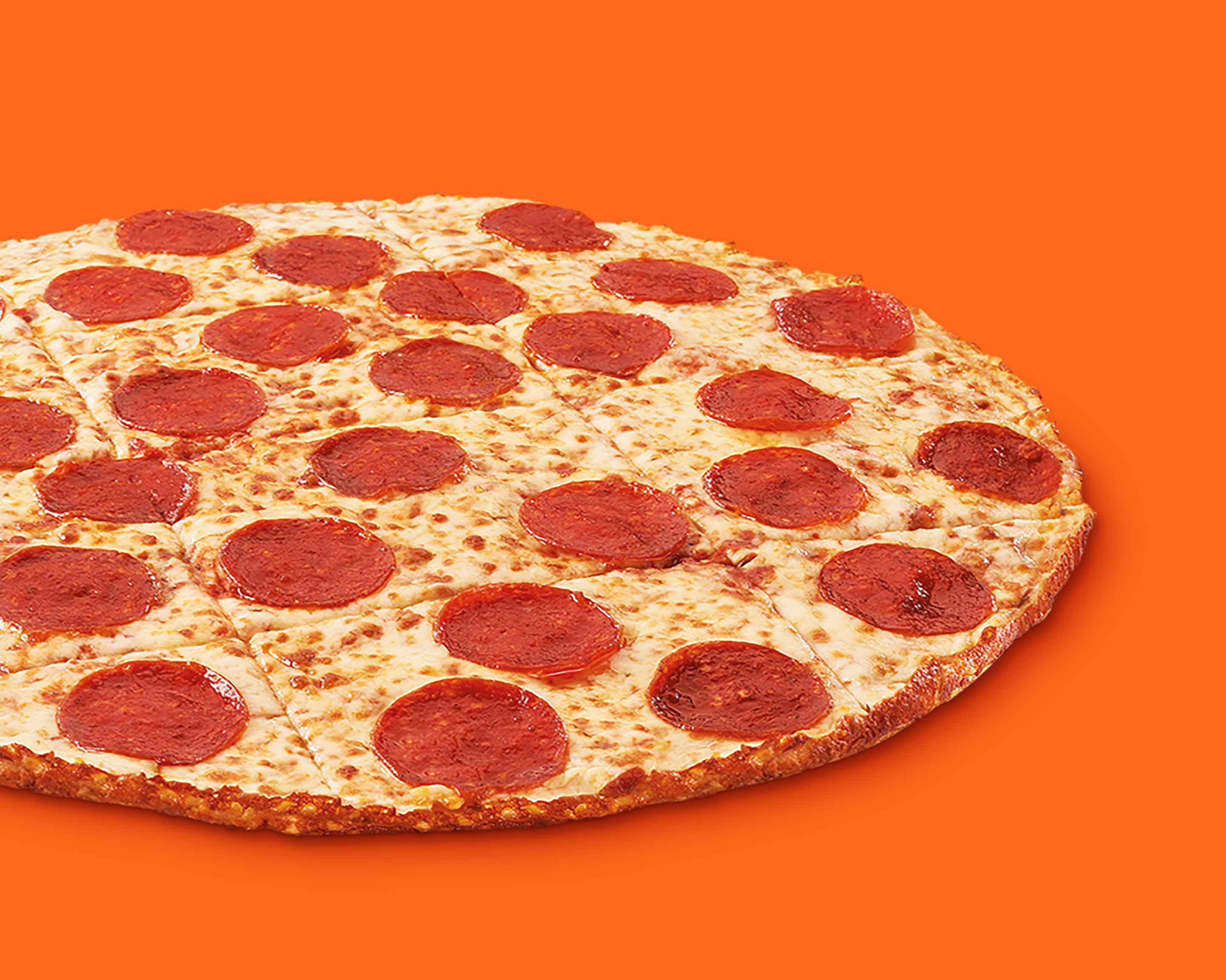 Order Thin Crust Round Pizza food online from Little Caesars Pizza store, Orange on bringmethat.com