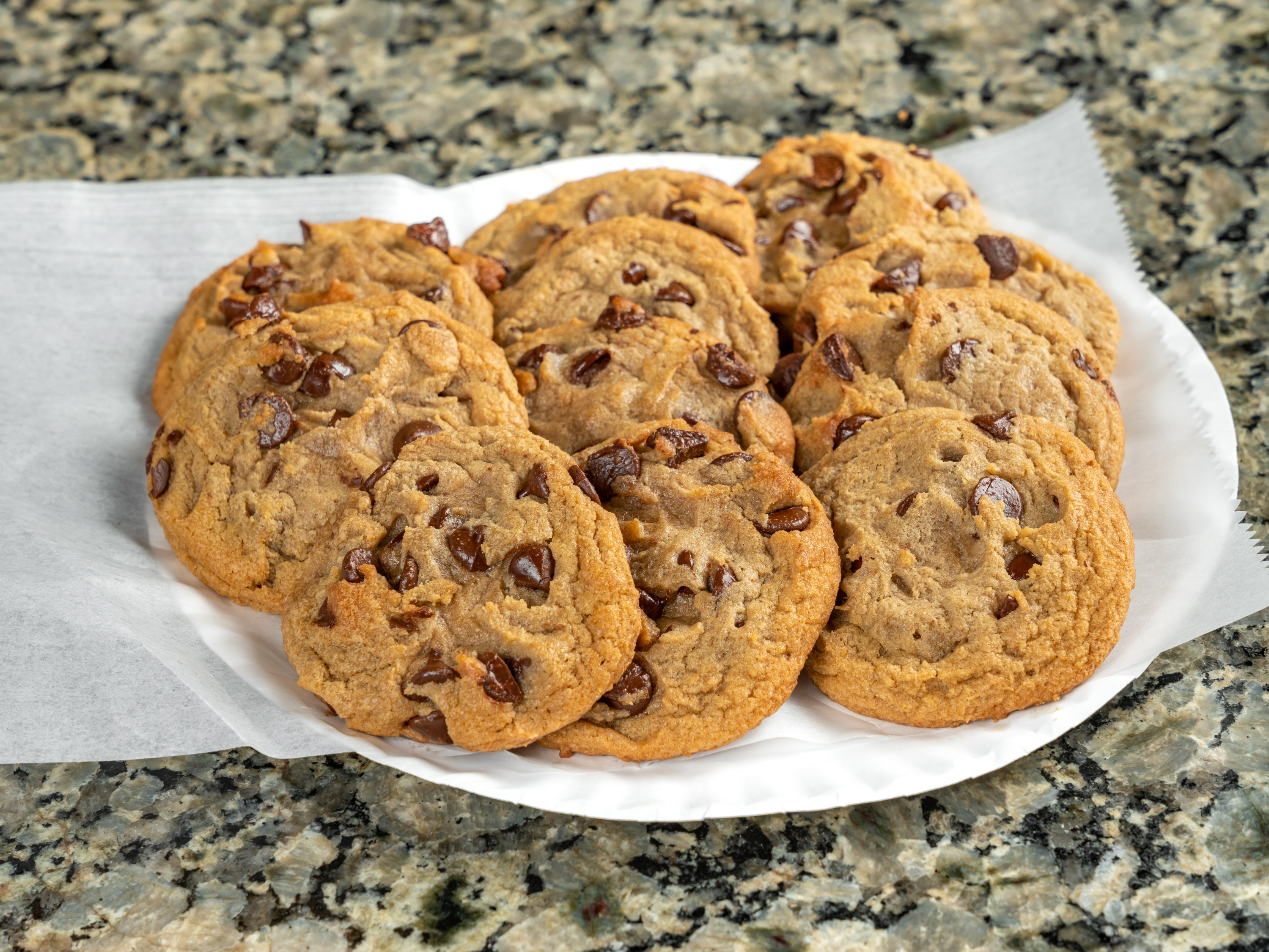 Order Fresh-Baked Chocolate Chip Cookies food online from Planet Pizza store, Greenwich on bringmethat.com