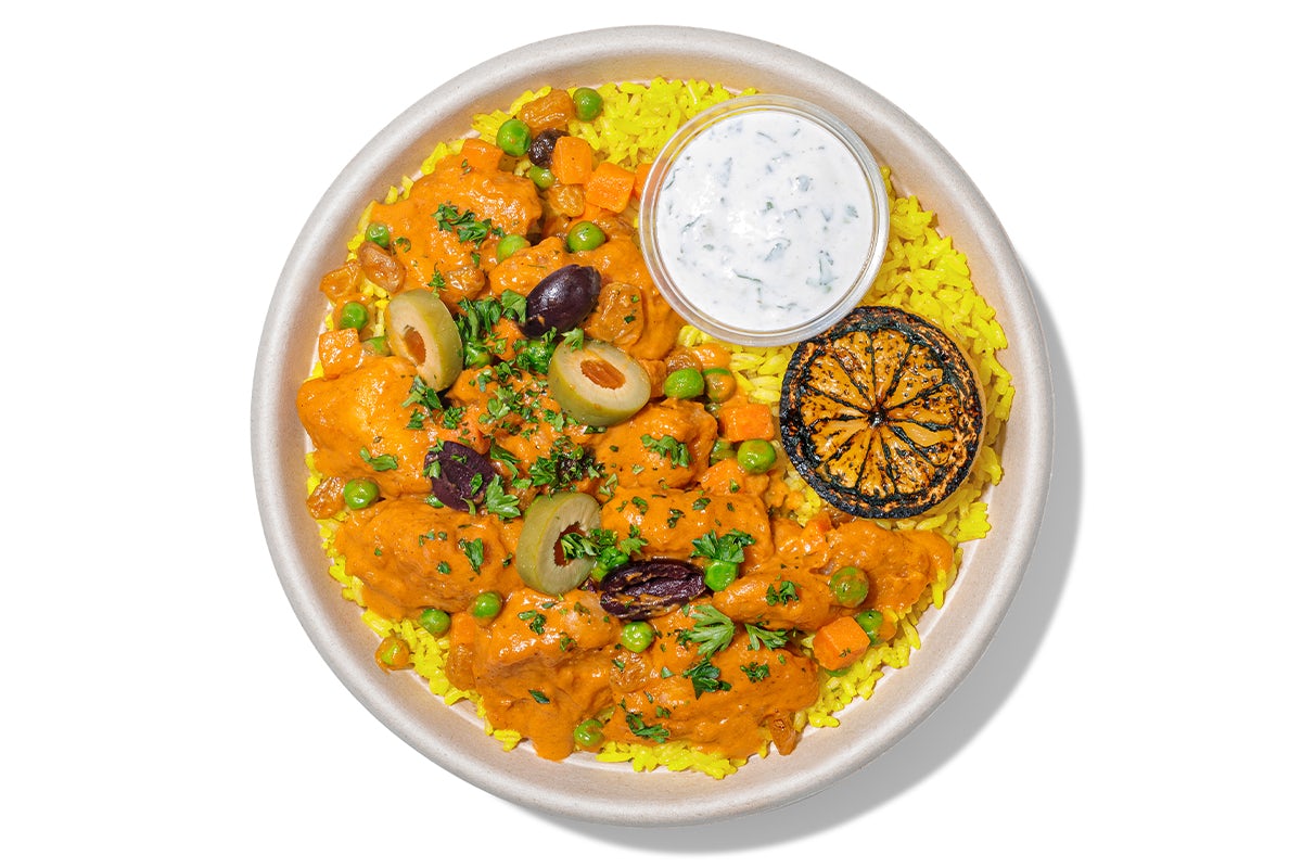 Order Curry Chicken food online from Lazy Dog store, Rancho Cucamonga on bringmethat.com