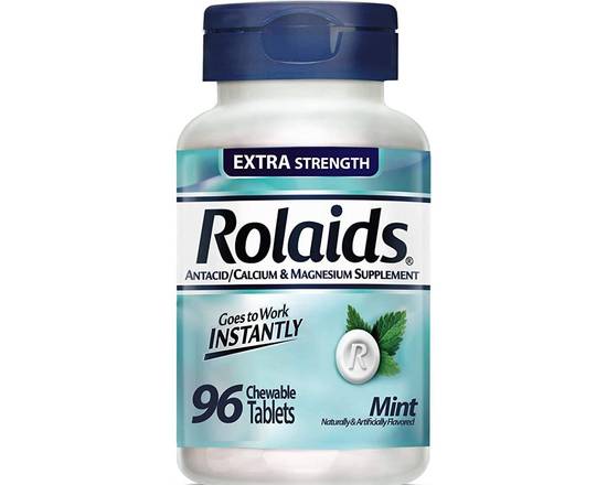 Order Rolaids - MInt - (96 Chewable Tablets) food online from East Cooper Family Pharmacy store, Mt Pleasant on bringmethat.com