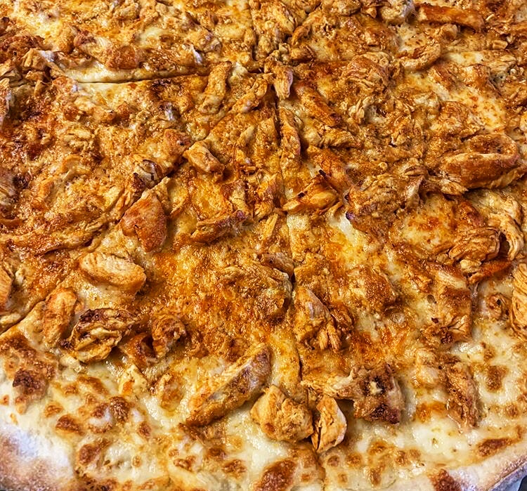 Order Buffalo Chicken Pizza food online from Lil Dom Pizzeria store, Doylestown on bringmethat.com