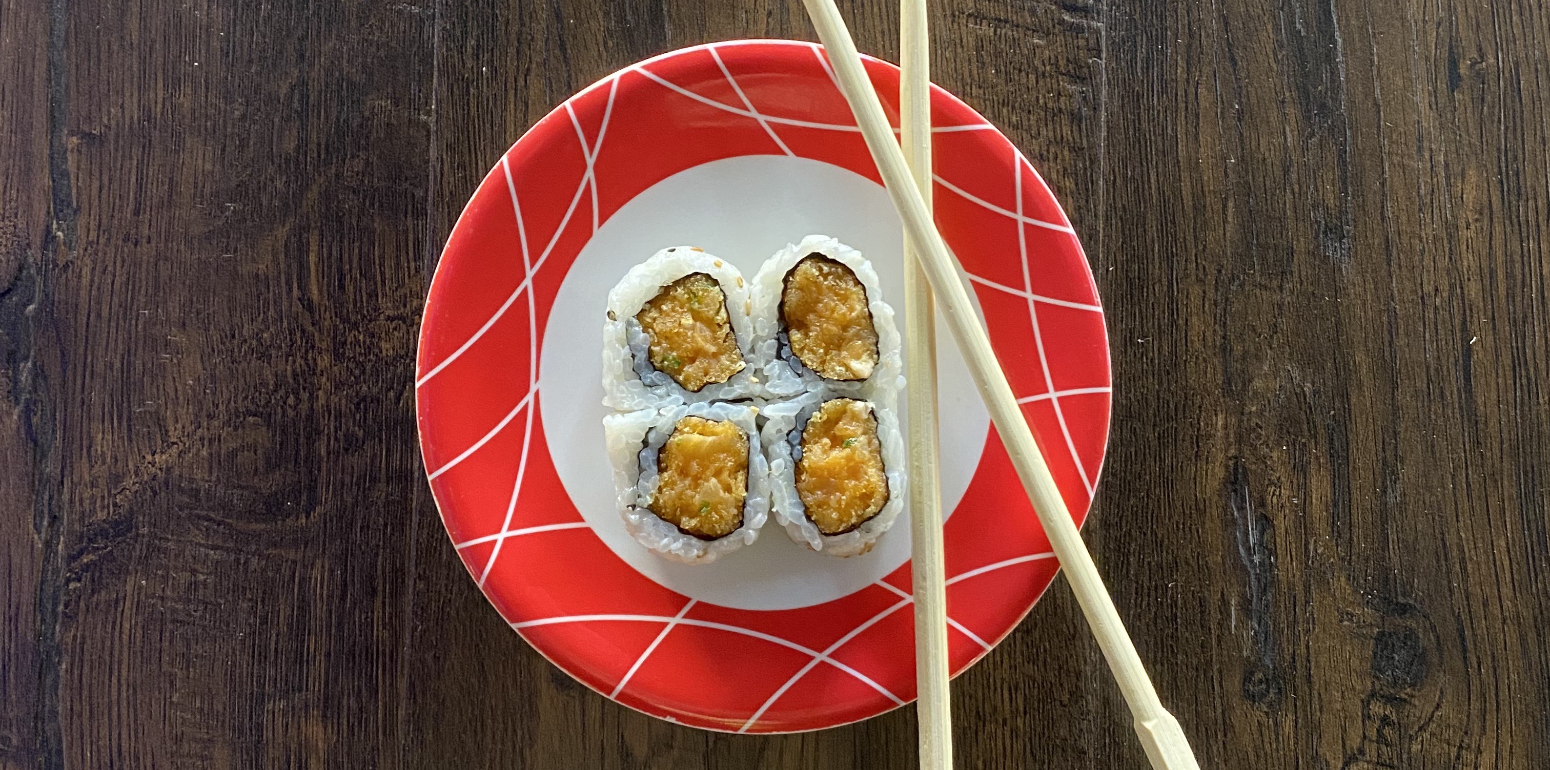 Order Spicy Salmon Roll food online from Sushi Train store, Minneapolis on bringmethat.com