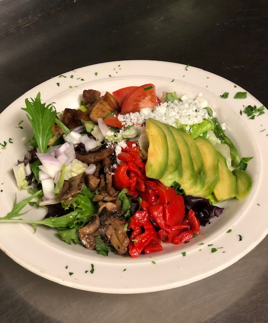 Order Cobb Salad food online from Two Steps Downtown Grille store, Danbury on bringmethat.com