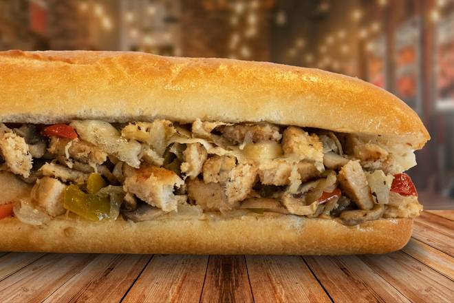 Order Vegetarian Chicken Cheese Steak food online from Capriottis store, Wilmington on bringmethat.com