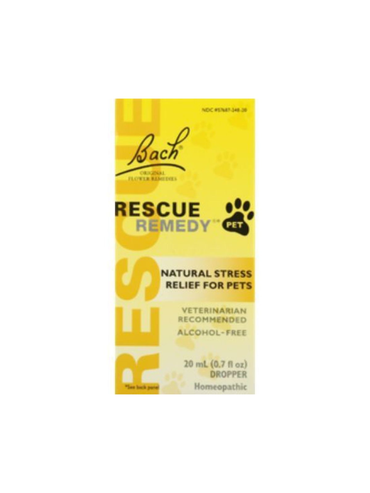 Order Nelson Bach Pet Rescue Remedy (0.7 oz) food online from Stock-Up Mart store, Marietta on bringmethat.com